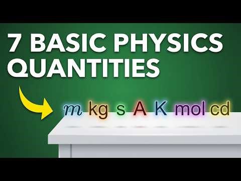 Seven Fundamental Quantities of Physics | SI Units Song