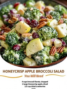 10K views · 25 reactions | Honeycrisp Apple Broccoli Salad  A...