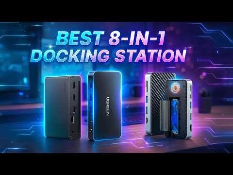 💻 Best 8-in-1 Docking Stations 2025 | Top 3 Laptop Dock Picks!
