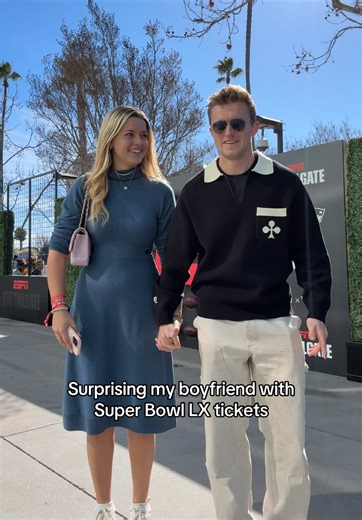 Surprising My Boyfriend with Super Bowl LX Tickets