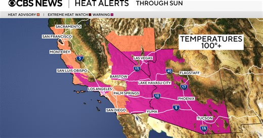 Record-breaking heat wave hits West Coast