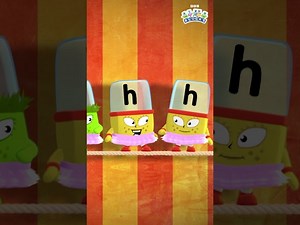 Alphablocks - Letter Teams | Level 3 Yellow - S3 E16 'Tightrope' - Videos For Kids