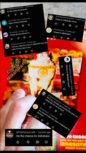 Cheez-It Milkshake - Good or Garbage Ep. 33 - #cheese #cooking #food #drink #beverage #icecream