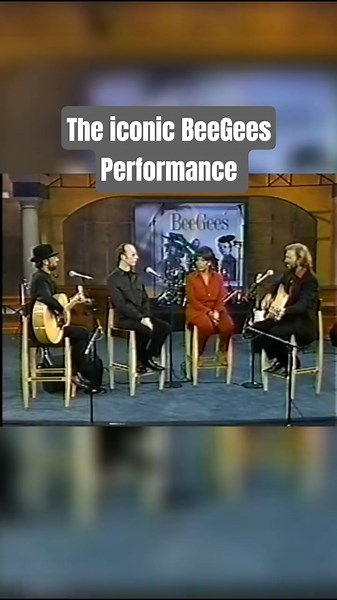 The iconic BeeGees acoustic performance at Oprah Winfrey studio 1997