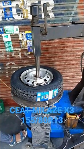 Automatic Tyre Changing Machine Demo