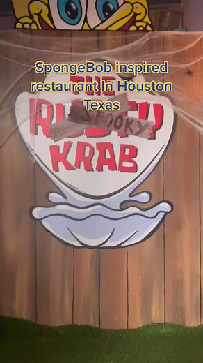 SpongeBob Themed Krusty Krab Restaurant in Houston, Texas