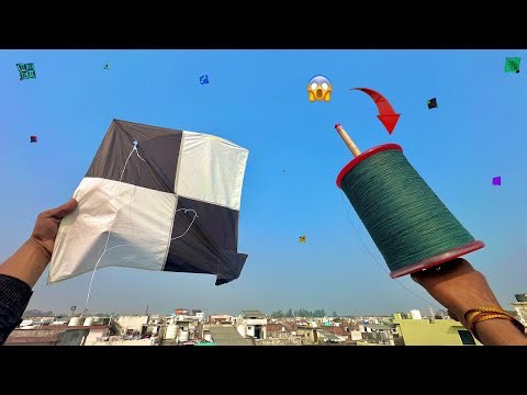 Chess kite Fighting & kite cutting tricks | kite
