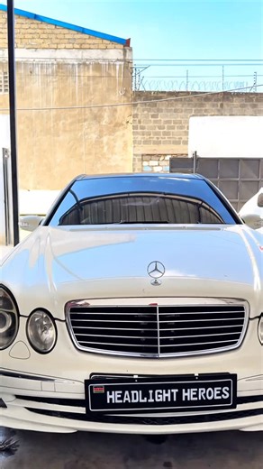 Headlight Heroes on Instagram: "Mercedes Benz E- Class Headlights Upgrade & Restoration #headlightheroes"