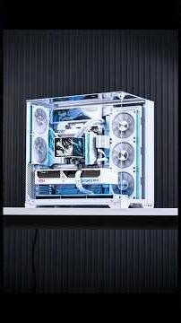 INTEL ULTRA 7 270K + RTX 5080☠️ DREAM WHITE 4K GAMING PC BUILD🤴 #pcbuild #gaming #computer #amd