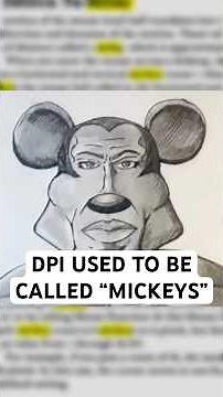 DPI on your mouse was once called Mickeys