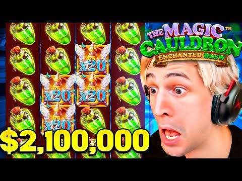 XQC HITS $2.1 MILLION RECORD WIN ON MAGIC CAULDRON!