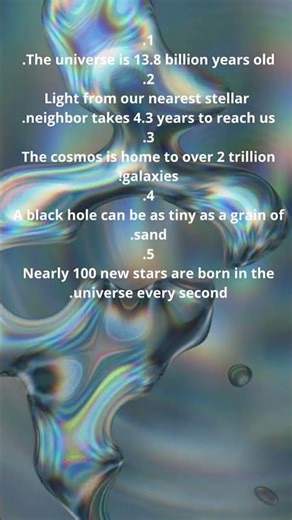 The Vast Unknown #spacefacts .1