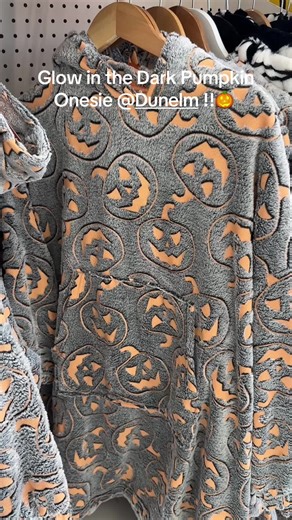 I just popped into @Dunelm and found the coolest pumpkin glow in the dark onesie!! Get yours now because I think these are gonna sell out quickly..🎃#glowinthedarkonesiedunelm#pumpkinonesie#dunelmhalloween#dunelmonesie#spookyseason