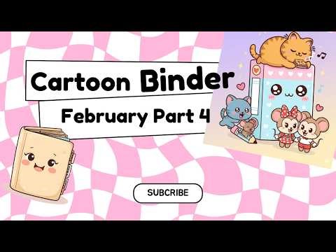 Cash Stuffing Cartoon Binder | 12 Months of Disney | Cartoon Box | Randomizer | February - Week 4