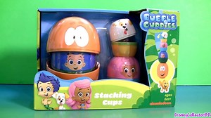 Bubble Guppies Stacking Cups Surprise Eggs Nickelodeon Mr. Grouper & Guppy Puppy by FunToys | Fun Toyz Collector