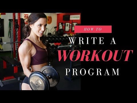 HOW TO WRITE A WORKOUT PROGRAM – made easy!