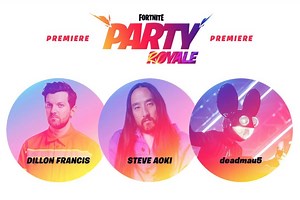 Fortnite launches Party Royale mode with concerts from deadmau5 and Steve Aoki