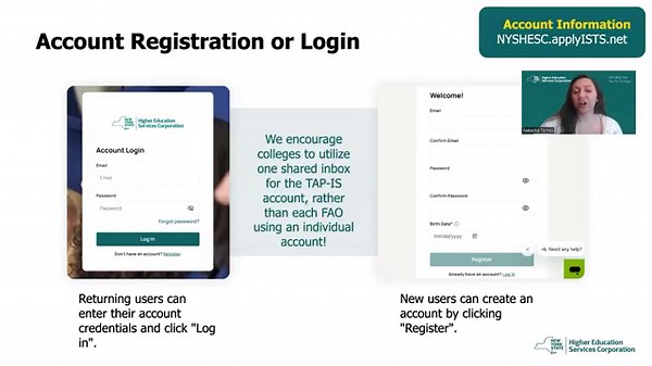 TAP for Incarcerated Students Walkthrough Recording