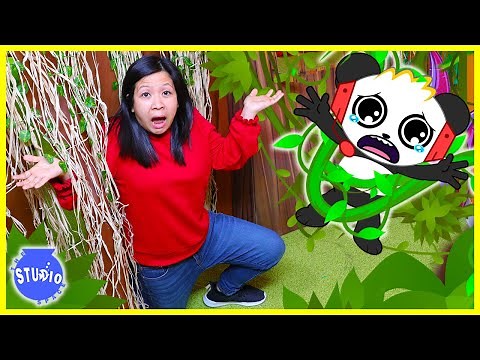 Ryan's Mommy Helps VTubers Escape Jungle Maze In Real Life!