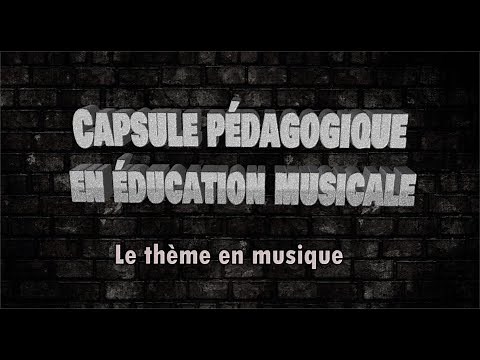 Le thème en musique