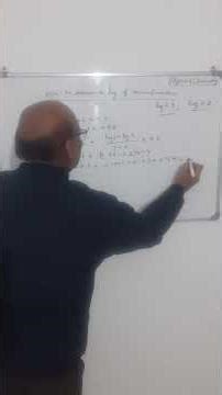 FIND LOG OF DECIMAL NUMBERS (WITHOUT LOG TABLE) IN CHEMISTRY II CLASS 11 & 12 CHEMISTRY #shorts