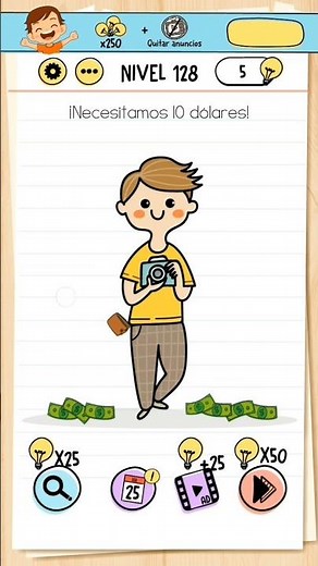 Nivel 128 Brain test