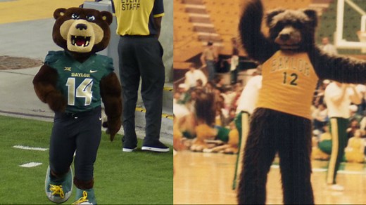 Two Baylor mascots, one family tradition