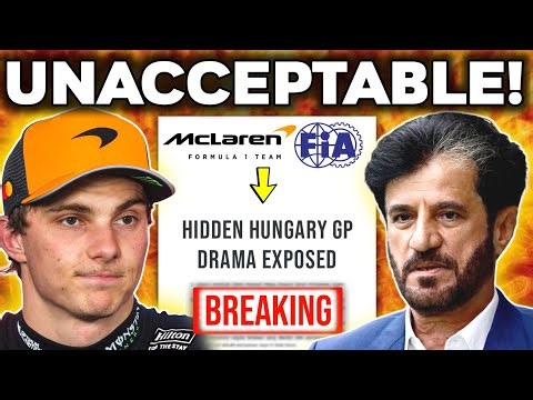 HUGE NEWS for Piastri & McLaren as FIA's HIDDEN Hungary GP Footage REVEALS Everything!