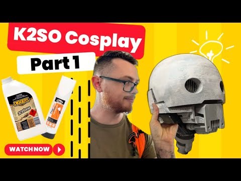 Building a Life-Size K-2SO Droid (Part 1) | Salvaging Failed 3D Prints