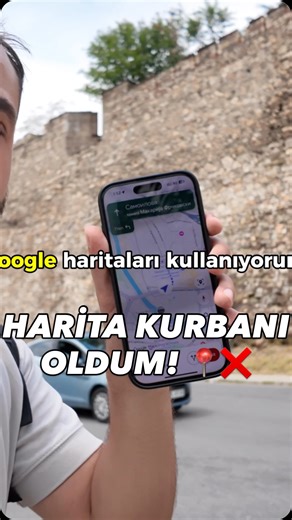 Ramazan Aydogdu on Instagram: "Üsküp Kalesi’ne çıkalım dedik ama Apple Haritalar’ın azizliğine uğradık! 🏰📍 Beni yanlış yola sokunca boş yere 10 dakika yürüdüm. Gezginin halinden gezgin anlar, bazen teknoloji bile bizi yanıltabiliyor. 😂. İzlemek için profildeki linke tıklayabilir veya ‘Ramazan Aydoğdu’ diye aratabilirsiniz! 👋🎬"
