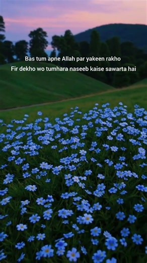 "Just keep faith in Allah, then see how he sahpes your destiny beautifully". #allah#🤍