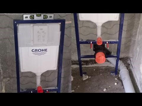 Grohe concealed cistern Full Frame Installation || Grohe Concealed cistren Fitting