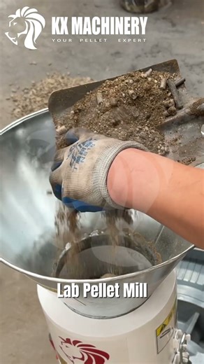 Lab Pellet Machine Small Pellet Mills for Laboratory Testing Biomass Fuel Research