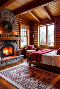 84K views · 4.9K reactions | How cozy | Log cabin | Facebook