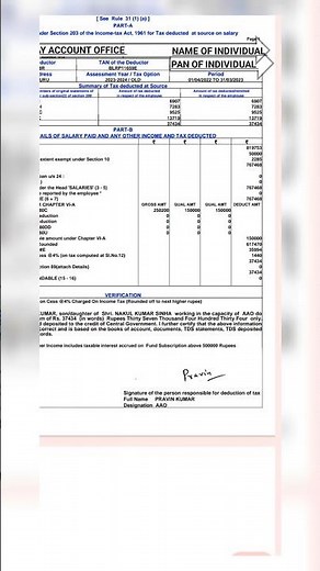 Understanding of Form No 16 | ITR 2023