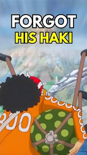 Usopp Haki was forgotten 💔