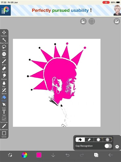 How to change the colour of your photobash. Sometimes I wanna switch it up. #photobash #ibispaintx