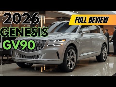 2026 Genesis GV90 Review | Luxury Electric SUV Redefined with Futuristic Design & Tech