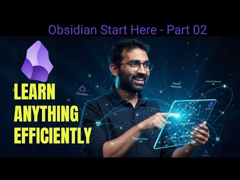 Obsidian Start Here – Learn note-taking & connection-making step by step | Part 02