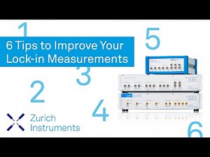 6 Tips to Improve your Lock-in Amplifier Measurements