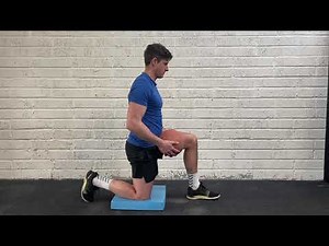 Half Kneeling Scoop Throw w/ IR - Core Basics Week 2 Med Ball Work