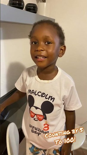 🎉 Watch MC count forward and backward by 5s all the way to 100!#CountingBy5s #Preschoolmath