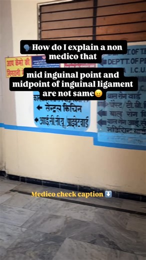 PS | 1. Mid-inguinal point • Definition: The point midway between the anterior superior iliac spine (ASIS) and the pubic symphysis. •... | Instagram