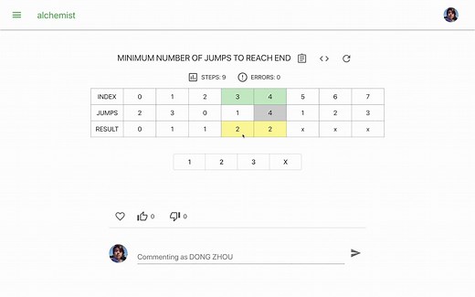 跳跃游戏II 两种 动态规划 算法求解 Dynamic Programming