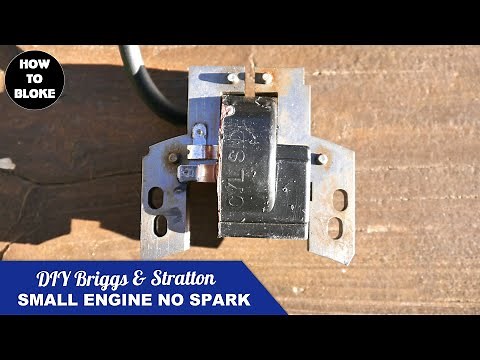 DIY #HowToBloke 🇬🇧 Briggs & Stratton lawn mower engine Not Starting No Spark — Check|Fix|Repair