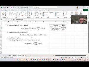 VC Method Basics | Post-Money Valuation, Pre-Money Valuation & Ownership % Explained