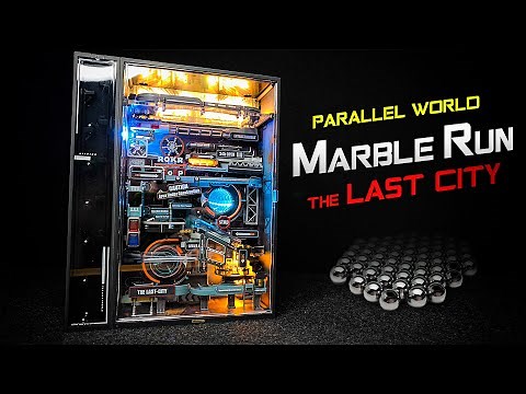 "The Last City" Marble Run ROKR | Unboxing-Build-Review | MR01S 3D Puzzle Robotime