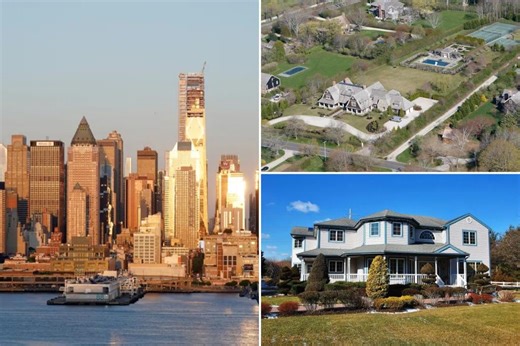 The New York housing markets with the fastest-growing values are around NYC — except for 1