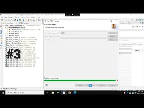 Creating ABAP Package and TR on BTP Cloud Environment using ADT Eclipse #sap #abap #s4hana