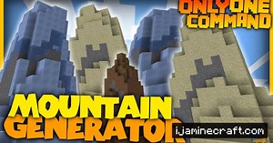 Minecraft Command: Mountain Generator (1.8.1)